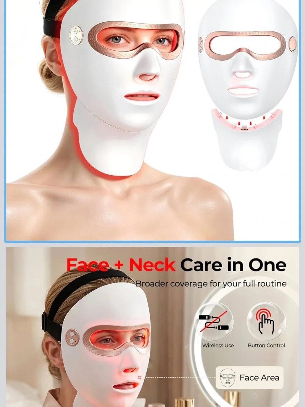 Lovsheme LED Light Therapy Mask- Sealed Brand New